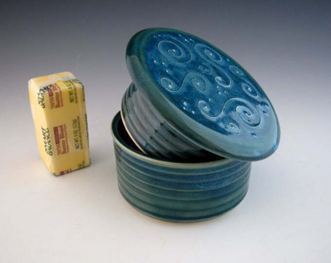 French Butter Keeper Ceramic Butter Dish Butter Bell Etsy