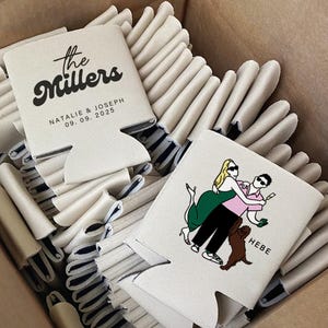 To have and to hold Custom Wedding Can cooler | Personalized Wedding Stubby Holder | Engage party favor｜ Promotional wedding favor ｜A004