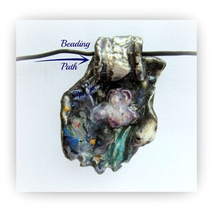 pendant necklace,ceramic jewelry,Ceramic necklace, flower necklace, clay necklace,   #131