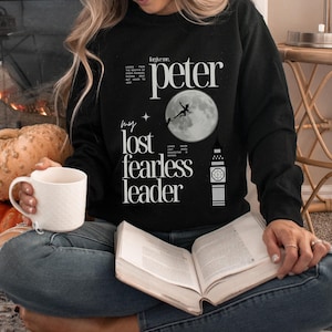 Taylor The Tortured Poets | Peter Crewneck-tröja | Swift Albummerchandise | Peter