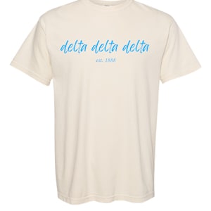 Delta Delta Delta Sorority T-Shirt