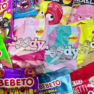 Swedish Candy Bubs, Bubs Mixed, Bebeto Mixed, Mixed Bubs, Halal, Vegan, GlutenFree, Multipack, Swedish Candy