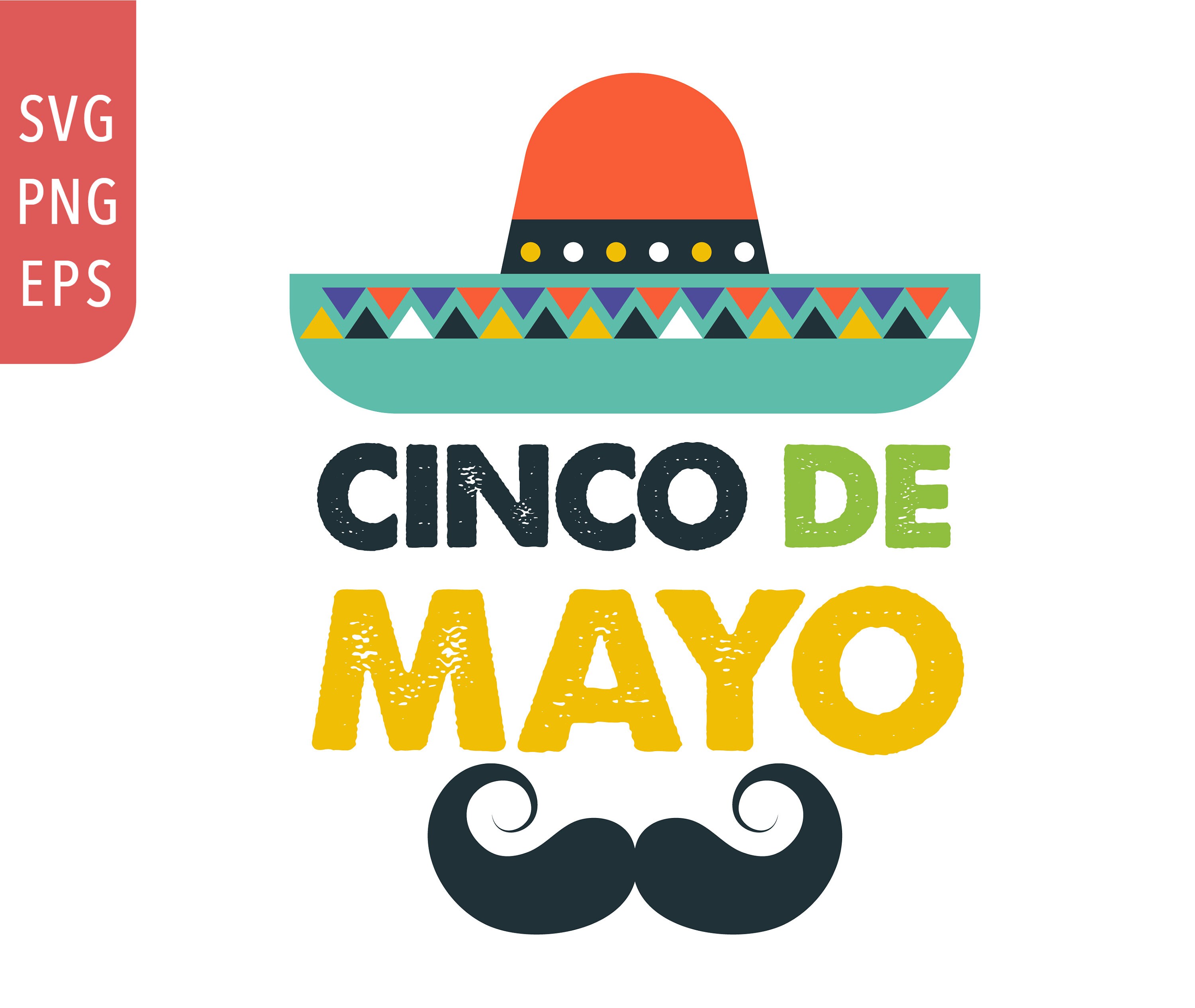 Cinco de Mayo Svg 2: Mexico Svg/Fiesta Clipart/Fiesta Svg | Etsy