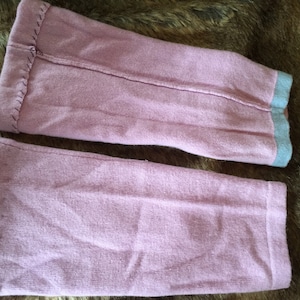 Pink Pure Cashmere Fingerless Mittens, Arm Warmers