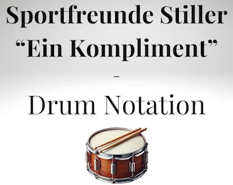 Ein Kompliment - Drum Lesson / Educational Exercise (Inspired by Sportfreunde Stiller)
