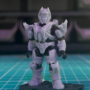 Halo mega construx/bloks full Mk vii spartan Dominar full set