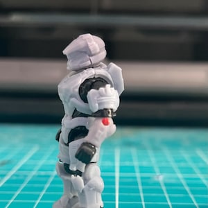 Halo mega construx/bloks spartan shoulder armor pair CUSTOM ATTACHMENT