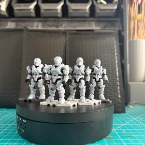 Halo mega construx/bloks mk v b Grey Team Spartan Kits.