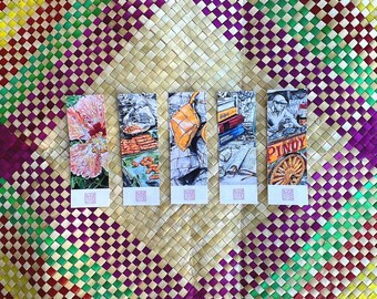 Set of (5) Filipino Themed Bookmarks - Pinoy Heritage Paintings©