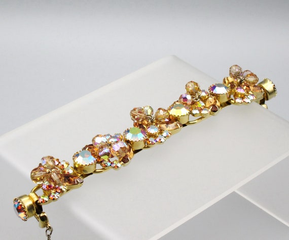 Juliana Topaz Rhinestone Cluster Bracelet, Book P… - image 6