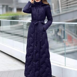 ladies dress coats Women's Long It more sexy and attractive to wear Ladies Formal Elegant Pleated Dress