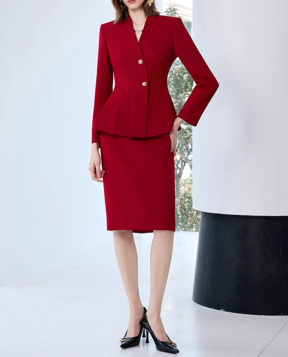 ladies dress skirt suits High quality Fashion Skirt Suits - Women Two Piece Set