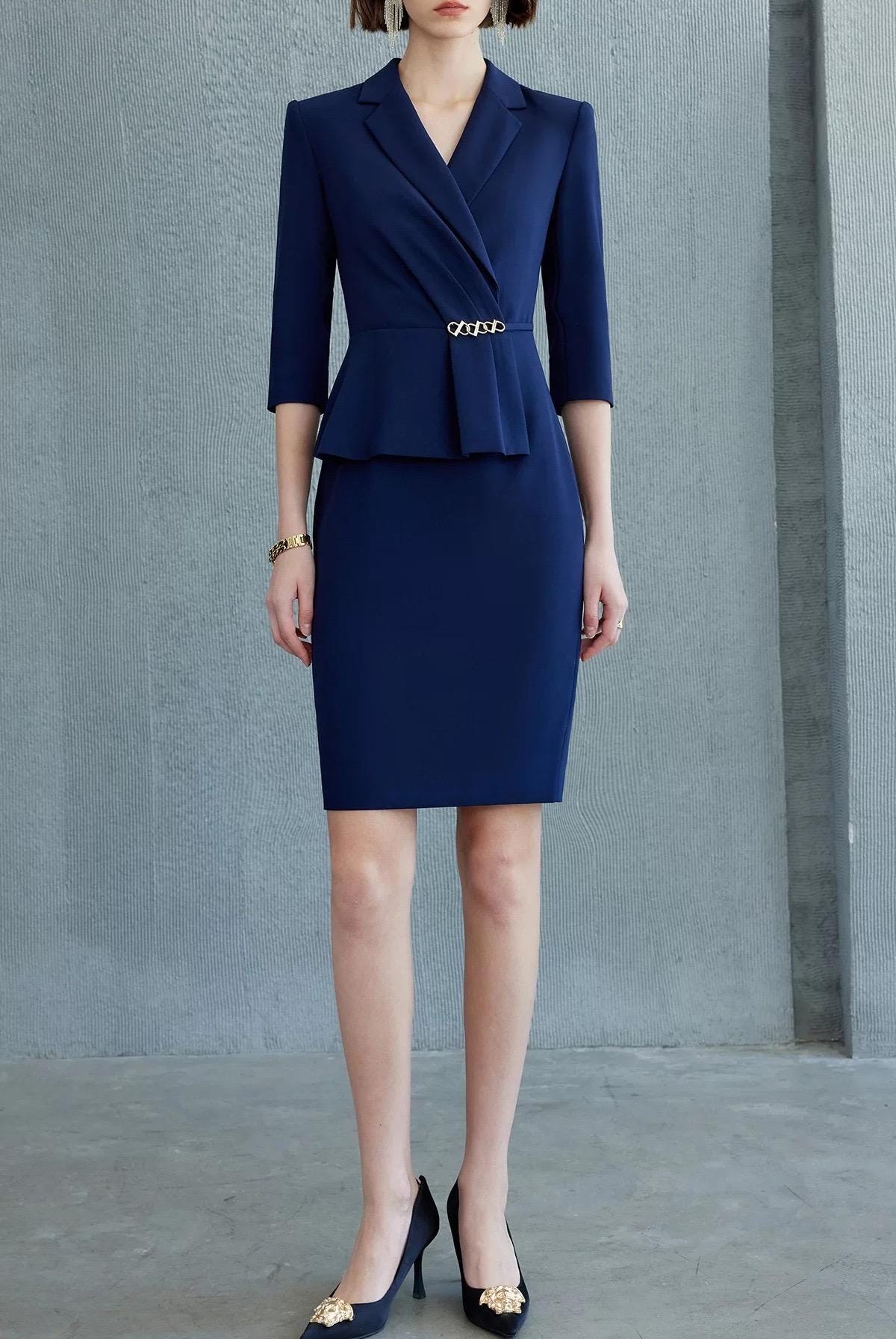 Petite Navy Blue Formal Dress - Etsy Petite Navy Blue Formal Dress - Etsy