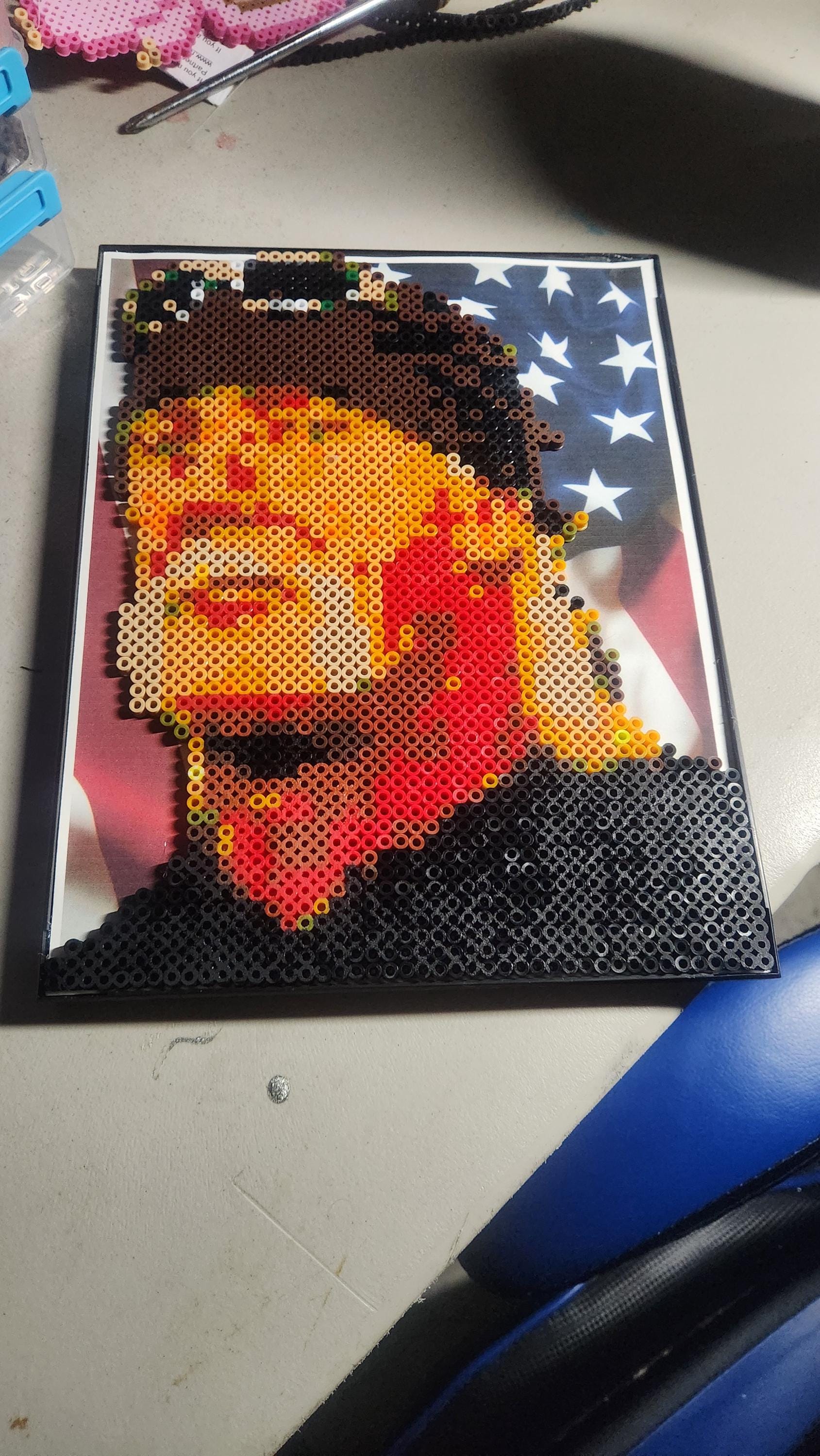Perler Bead Wwe