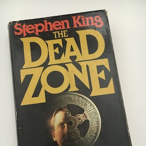 STEPHEN KING The Dead Zone Vintage 1979 Hardcover Book Novel Collectible Book Dust Jacket image 1