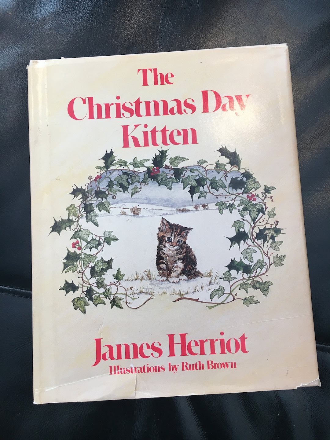 The Christmas Day Kitten James Herriot Vintage 1986 Hardcover Etsy