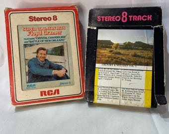 2 Vintage 8 Tracks - FLOYD CRAMER and COUNTRY and Western Volume 1, Music Collection