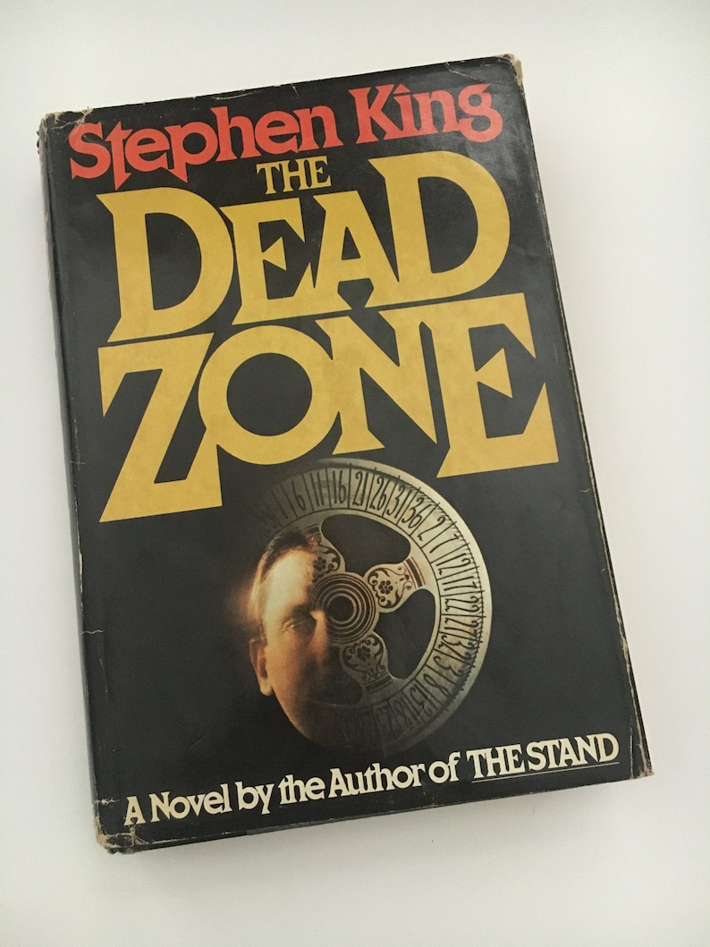 STEPHEN KING The Dead Zone Vintage 1979 Hardcover Book Novel Collectible Book Dust Jacket image 1