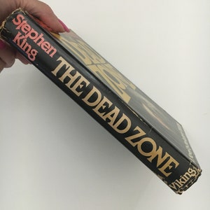 STEPHEN KING The Dead Zone Vintage 1979 Hardcover Book Novel Collectible Book Dust Jacket image 2