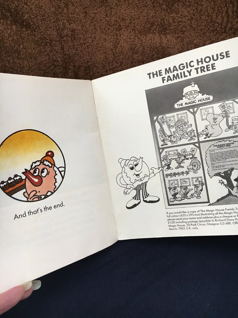 Rare UNCLE TEAPOT and the Joe Austen the Magic House Vintage 1982