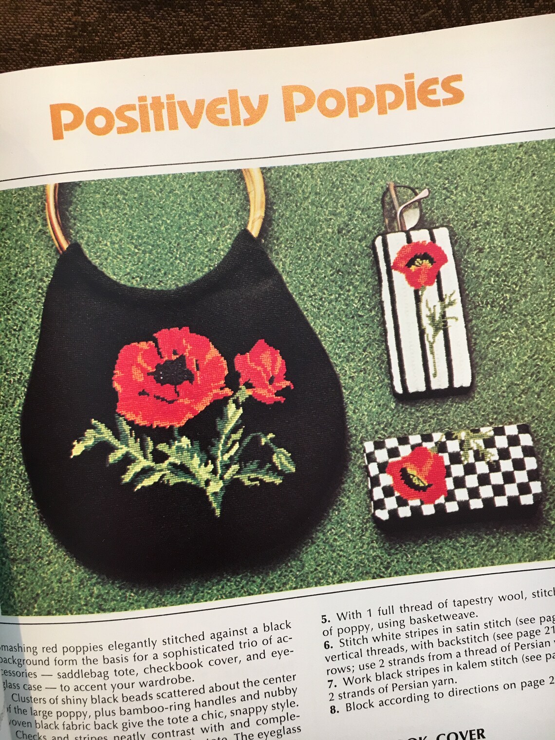 Needlepoint Book Techniques and Projects A Sunset Book Etsy