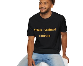 Villain Anointed CHOSEN T-Shirt | Statement Typography Tee