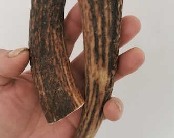 379.Red Deer Horn Knife HANDLE Material (NATURAL).