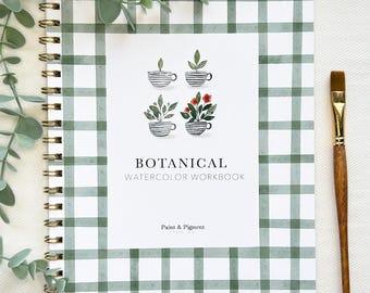 Botanical Watercolor Workbook