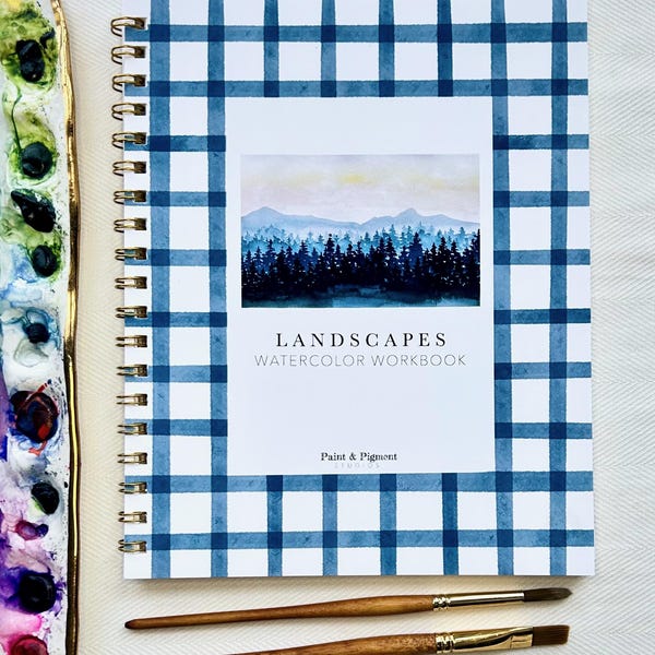Landscapes Watercolor Workbook