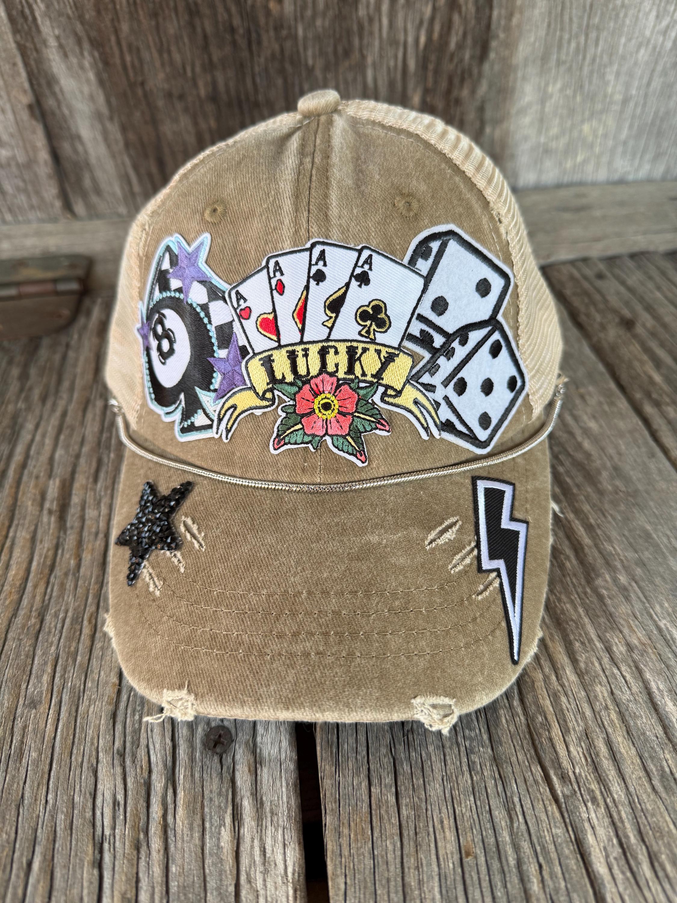 Distressed Tan Baseball Hat - Etsy display picture 2