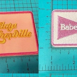 Embroidered Iron On Patch – Day Drinking, Boating, Babeweiser