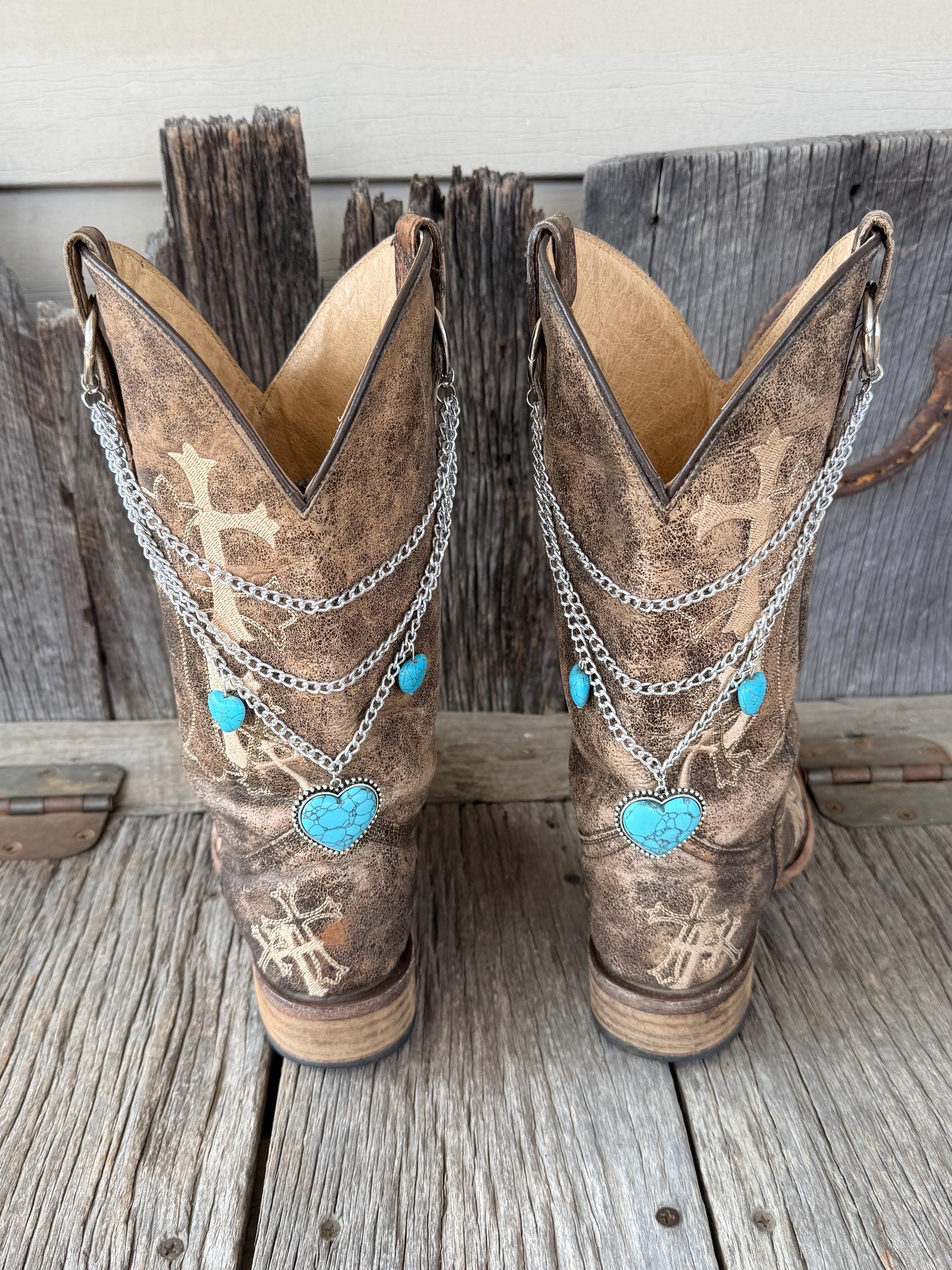 Embouts D'orteil Western En Argent Gravé Pour Bottes Cowboy | Conseils