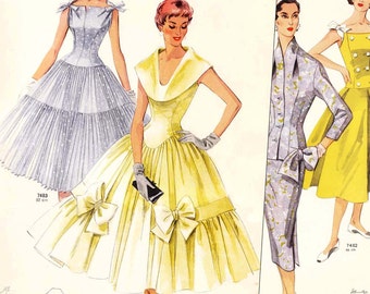 PDFs of 50s fashion catalogs - "Neue Modelle" Summer 1956 - 36 pages