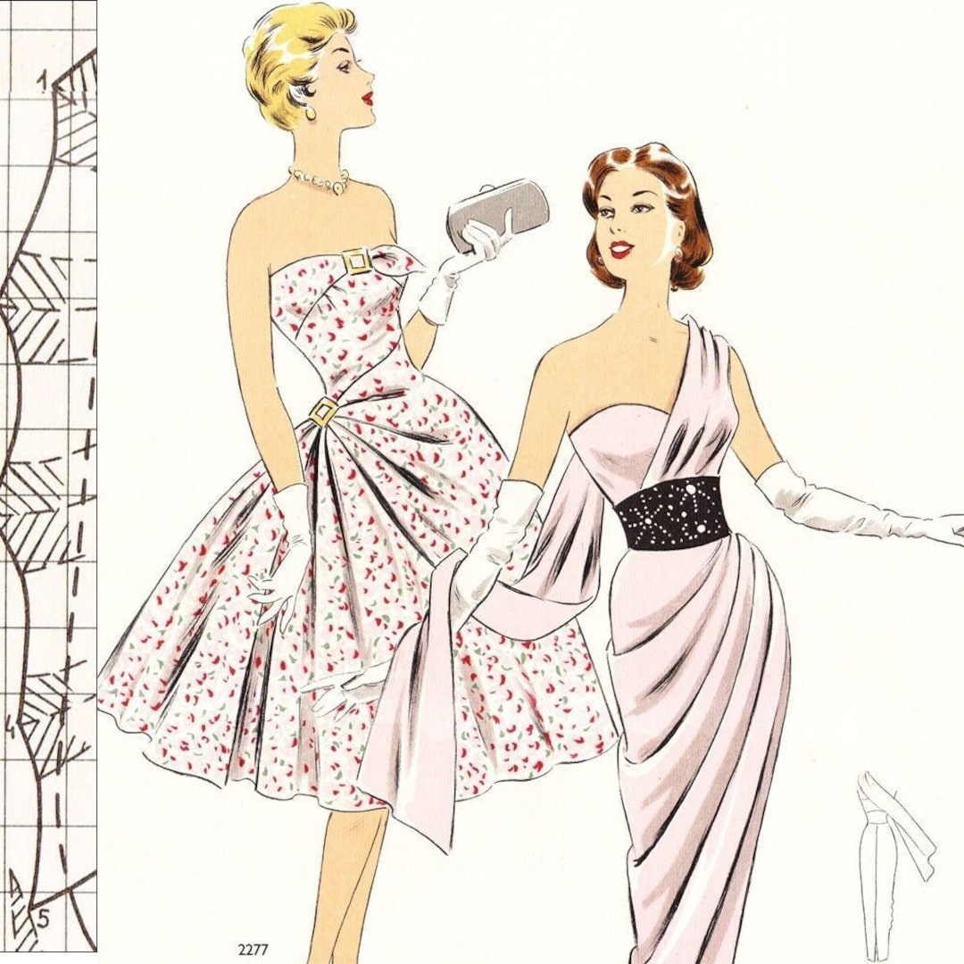 Winter 1960 Sewing Pattern System • Vintage 60s Fashion • PDF Instant ...