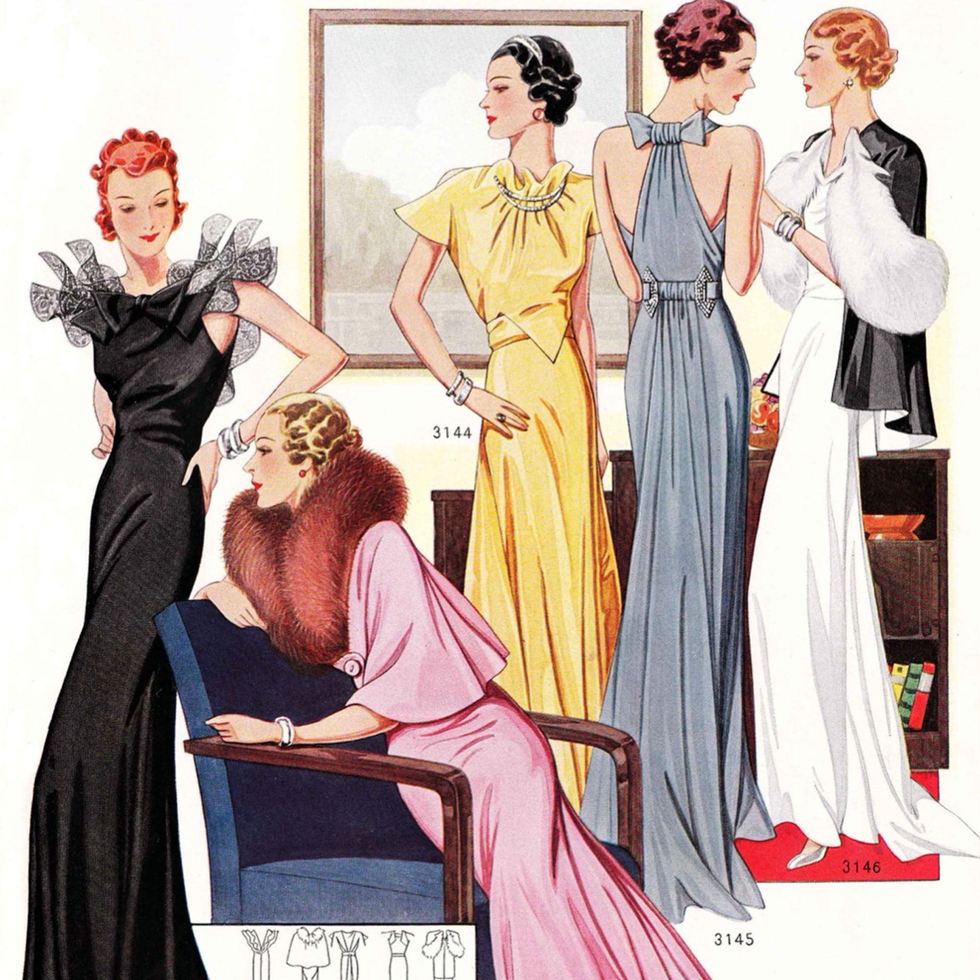 1930s Formal Dresses - Etsy 1930s Formal Dresses - Etsy