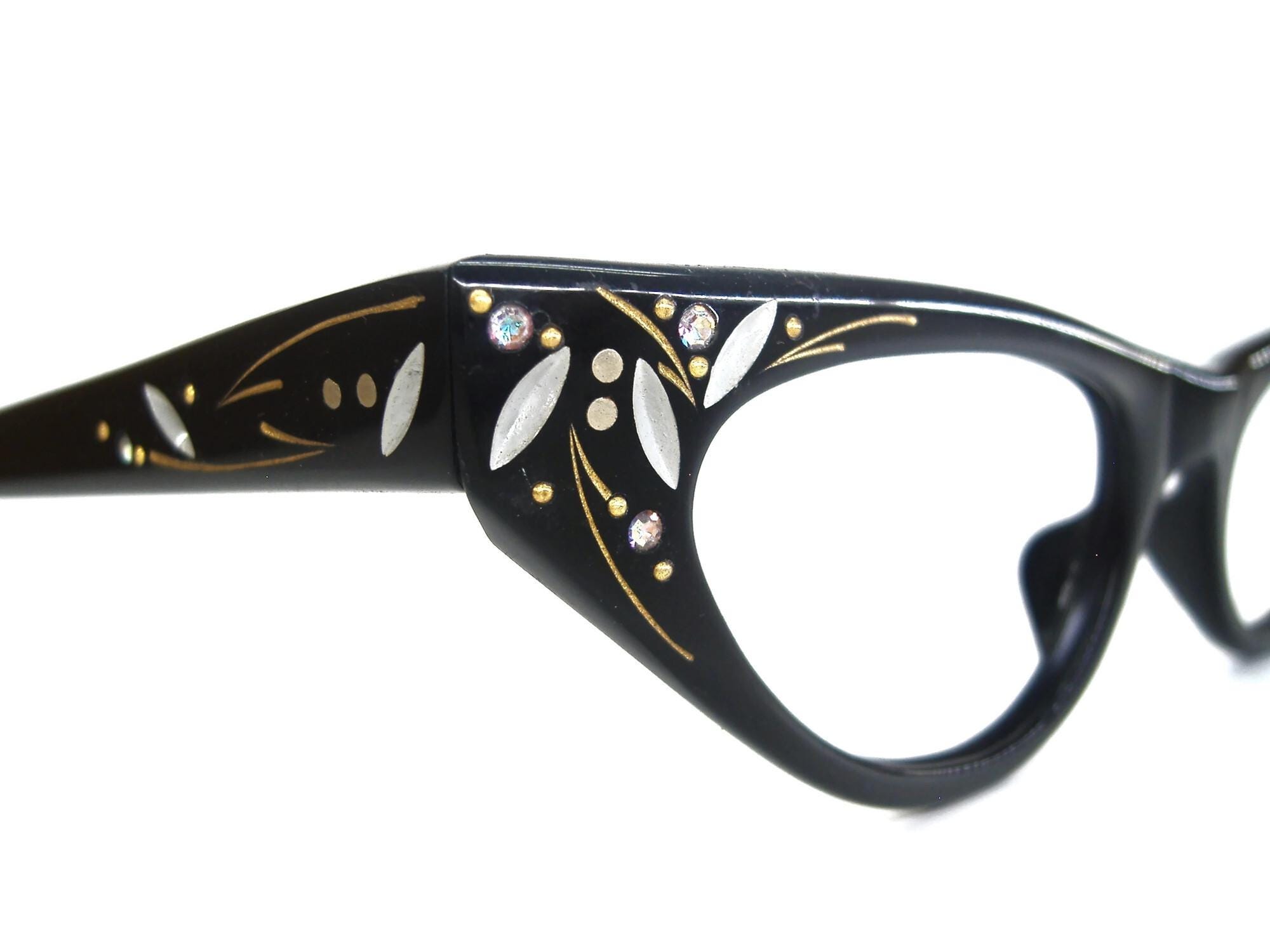 Vintage Cat Eye Glasses France - Etsy