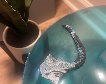 Criatura marina El Gran Maja - Juguete antiestrés flexible impreso en 3D - El Gran Maja del Mar Profundo