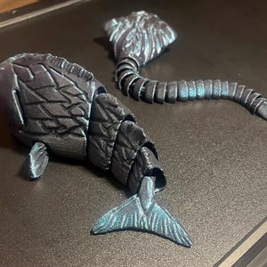 Bloop contre les créatures marines d'El Gran Maja - Jouets flexibles imprimés en 3D pour créatures marines - Bloop contre El Gran Maja de The Deep Blue Sea