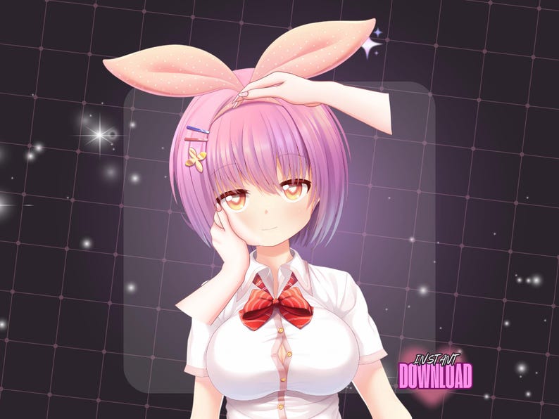 Vtuber Asset, Vtuber model, Vtuber hands, vtuber, custom vtuber, premade vtuber, vtuber commissions, vtuber assets, streaming asset, vtuber background, microphone vtuber