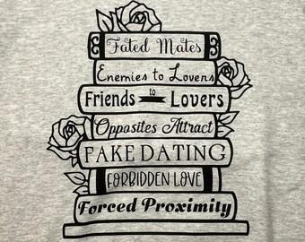Romance tropes Crewneck sweatshirt