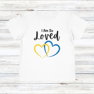 Down Syndrome Awareness Toddler T-Shirt, World Down Syndrome Day Infant Shirt, 3/21 Day Tee, Trisomy 21 Awareness Children&#39;s Heart Shirt