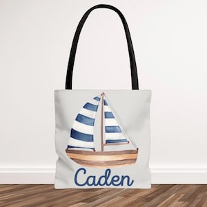 Kinder Segelboot Tragetasche, Jungen Strand Tragetasche, personalisierte nautische Baby Tasche, Sommer Pool Tasche, Sommer Strand Reisetasche, Kleinkind Angelreise Tragetasche