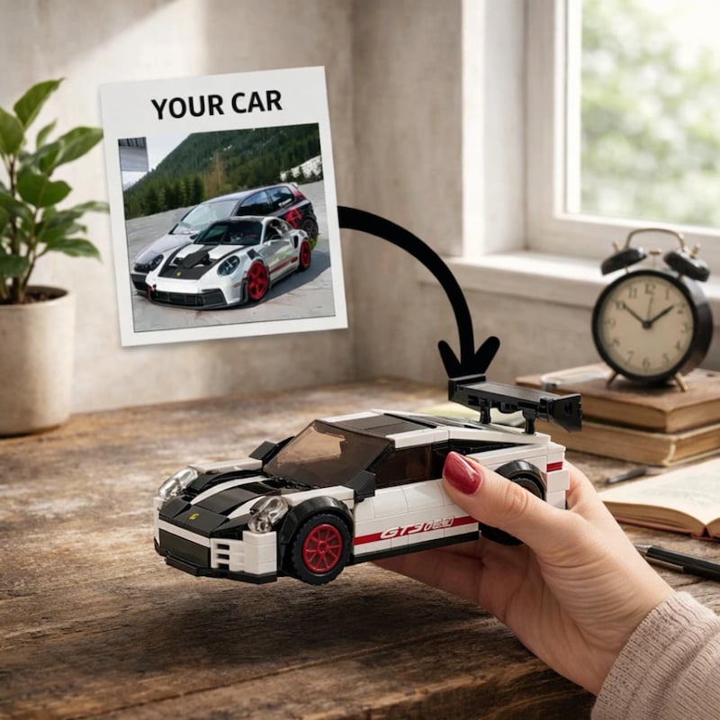 Custom Brick Car Model - Etsy