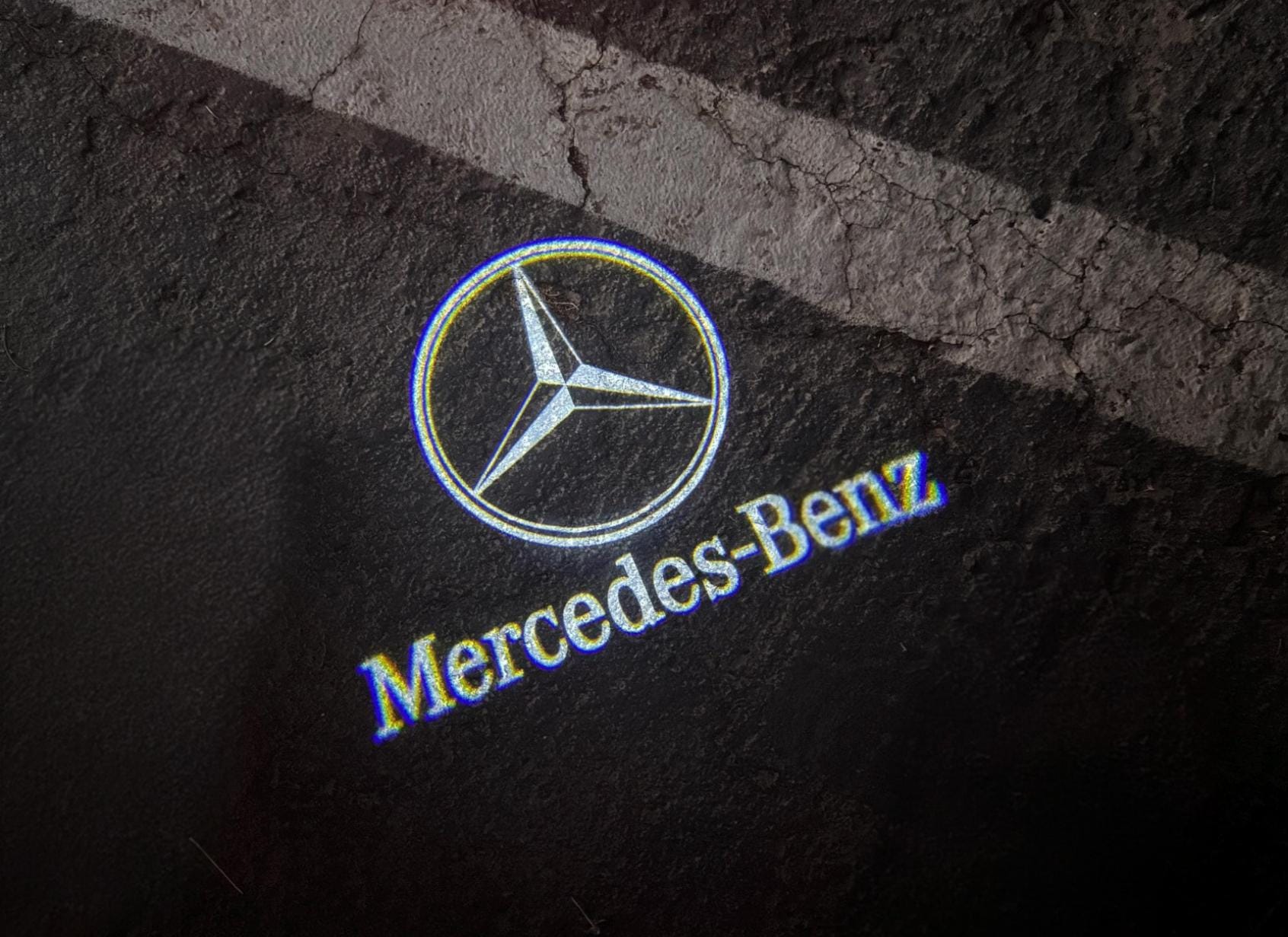 Mercedes Benz LED Door Logo Projector Lights – Ultra HD, No Fade