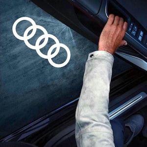 Audi LED Door Welcome Light-2-Pack Courtesy Logo Projector for All Audi Models
