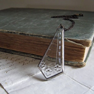 Collier Vitrail Art Déco