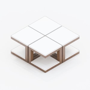 DIY Coffee Table Plan: Modern Furniture Blueprint (Digital Download)