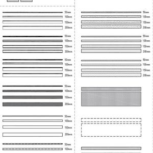 Puede incluir: Un gr&aacute;fico que muestra diferentes espesores de pared en mil&iacute;metros. El gr&aacute;fico incluye l&iacute;neas s&oacute;lidas, l&iacute;neas discontinuas y l&iacute;neas punteadas. El gr&aacute;fico tambi&eacute;n incluye diferentes colores, incluyendo negro, gris y blanco.