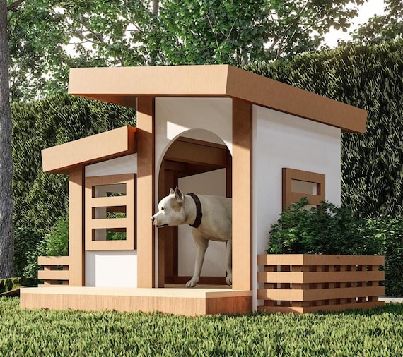 DIY 犬小屋プラン XL (4