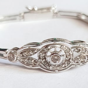 KubikZirkon 925 Silber Armband Geschenk für Frau Party Wear